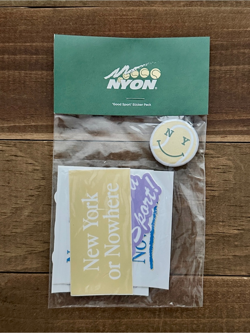 NYON Good Sport Sticker Pack & Button